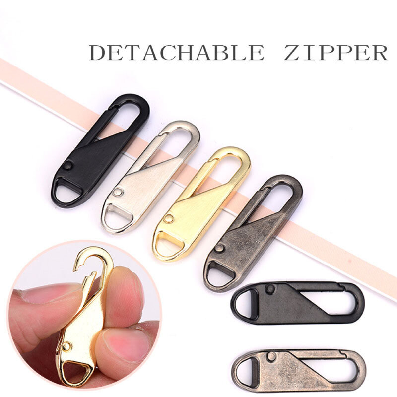 12/6PCS Instant-Zipper Universelle Instant Fix Zipper Reparatur Kit Ersatz Zip Slider Zähne Rettungs Reißverschlüsse Für 3 verschiedene Größe