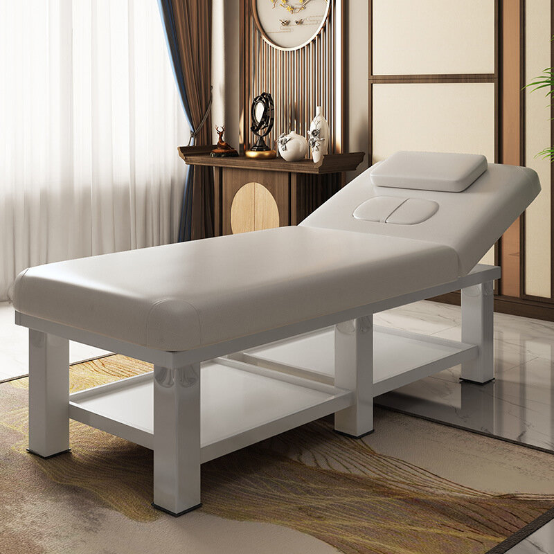 Cama de masaje con agujero para salón de belleza, cama de masaje antigua para fisioterapia en el hogar, tatuaje, cama para cuerpo entero, acupuntura