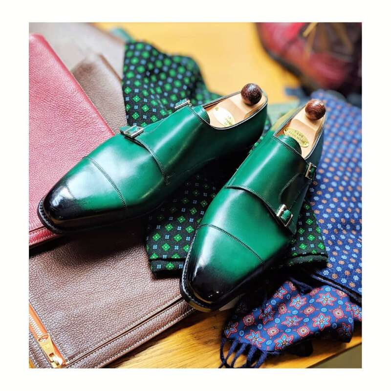 Zapatos de monje de piel sintética Para Hombre, calzado sencillo de punta redonda Para banquete, cómodo, Para primavera y otoño, KZ290