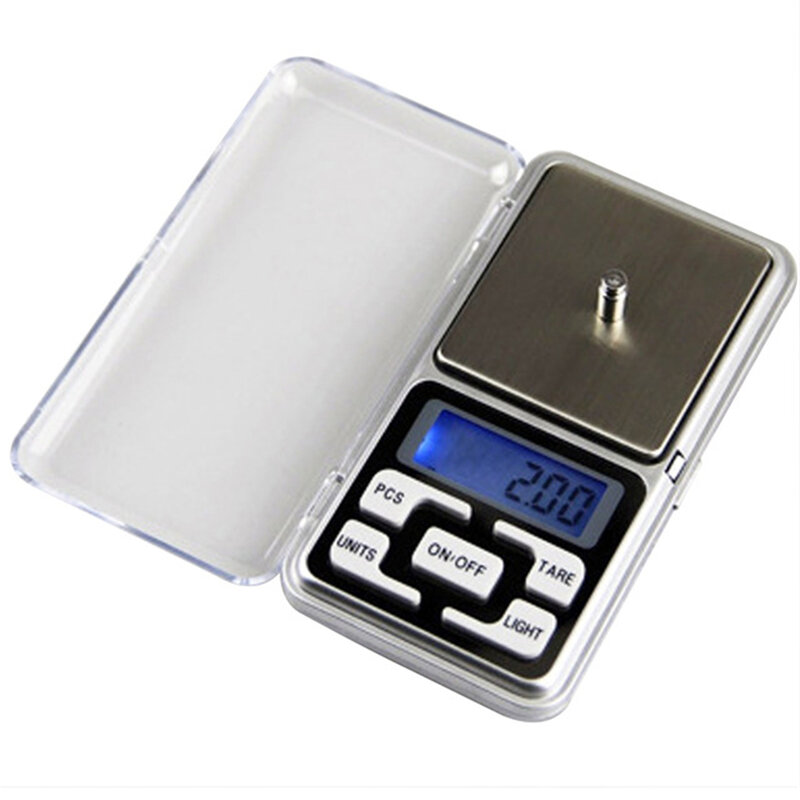Neue 200g/300g/500g x 0,01g Mini Pocket Digital Waage für Gold Sterling Silber schmuck Waagen Balance Gram Elektronische Waagen