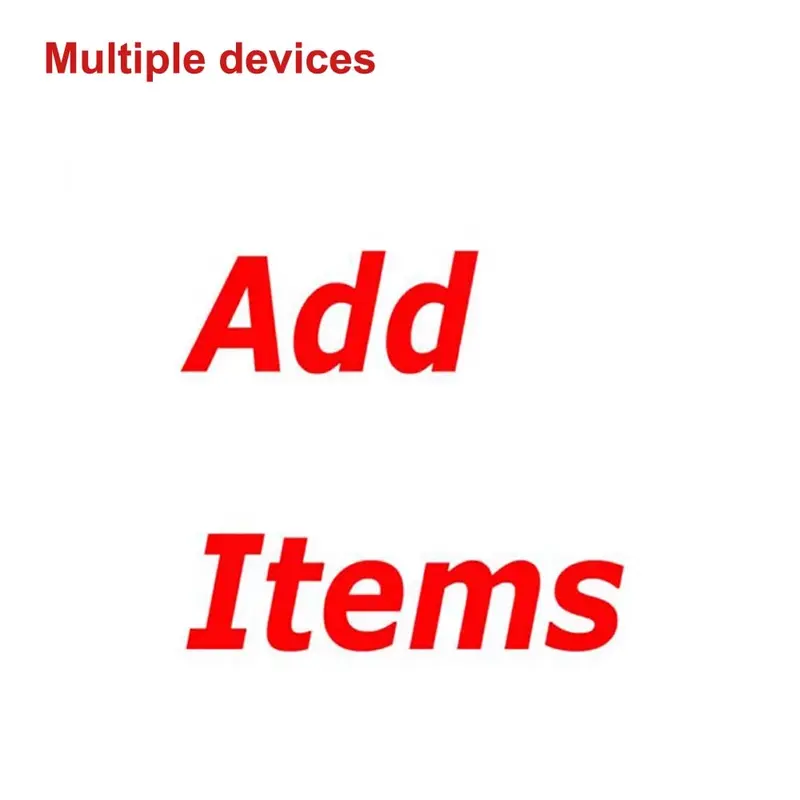 Payment Link for adding items price multiple devices