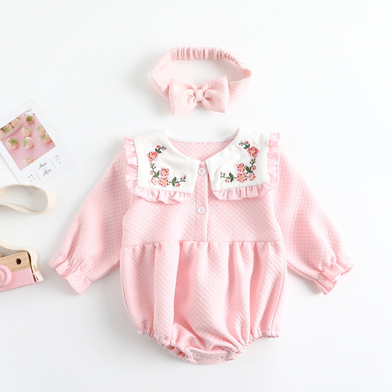 Yg Brand Children's Clothing, 2021 New Baby Bag Fart Clothes, Princess Fan Sanjiaoha Clothes, Full Moon Girl Clothes