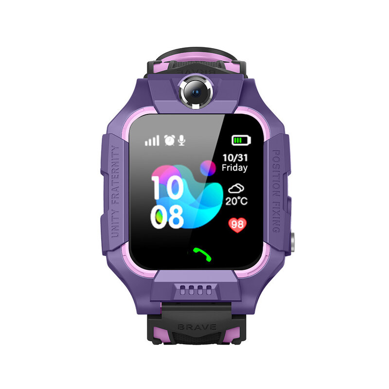 Fernbedienung Kamera Smart kinder Telefon Uhr Grundschule Student Positionierung Uhr 6th Generation Touch Flip Wasserdichte Touch
