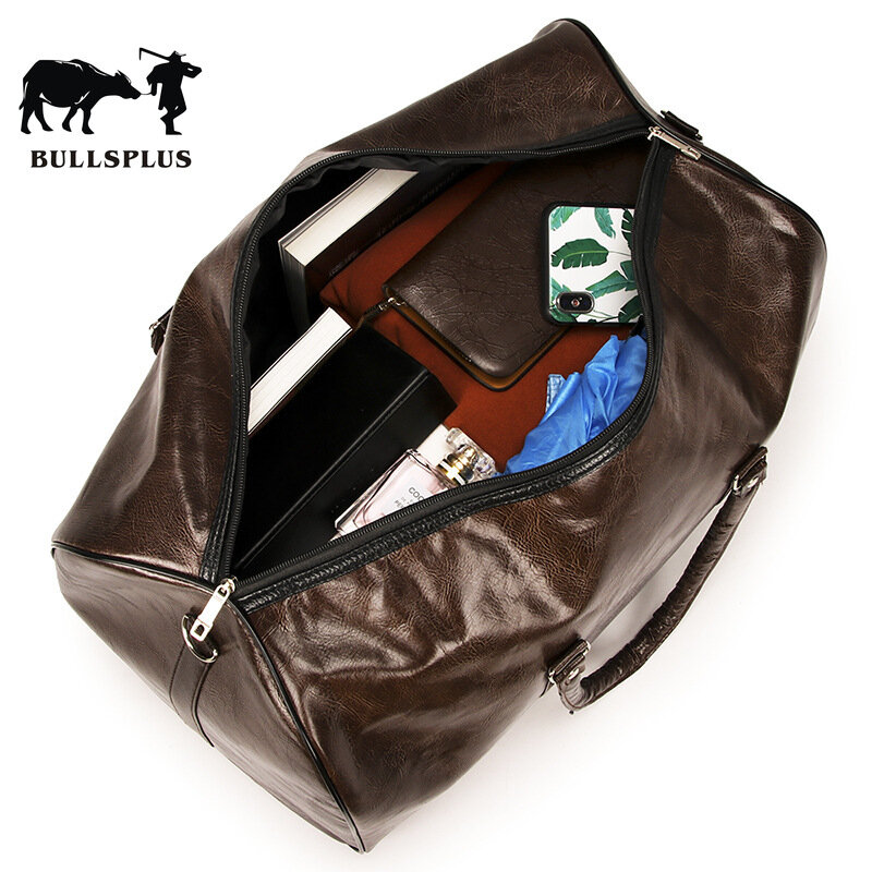 Torba podróżna torebka Pu retro torba podróżna o dużej pojemności krótki dystans torba lekka ćwiczenia fitness torba weekendowa torba podróżna