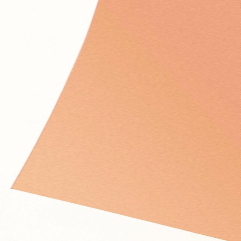 1 pedaço de pele de cobre vermelho 0.05x100x200mm cobre puro, placa de cobre, pele de cobre, folha de cobre, tira de cobre, tira de cobre metal