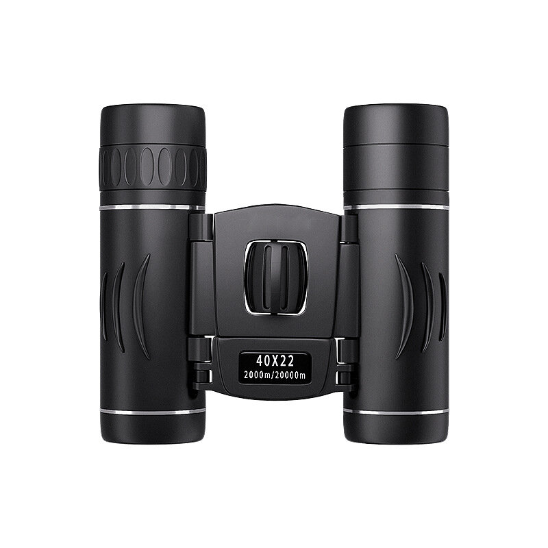 40×22HD Powerful Binoculars 2KM Long Distance Spotting Scope Mini Folding Monocular Telescope for Hunting Camping Travel Outdoor