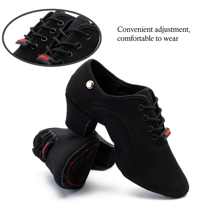 DKZSYIM-zapatos de baile latino para mujer y niño, zapatillas de baile Tango modernas, zapatos de tacón de 3,5/5cm