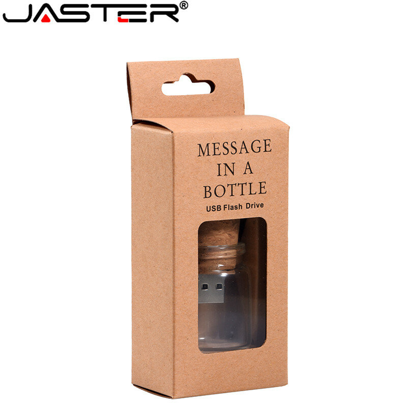 JASTER Stilvolle kreative Drift flasche + kork USB flash drive USB 2,0 4GB 8GB 16GB 32GB 64GB Fotografie speicher U disk