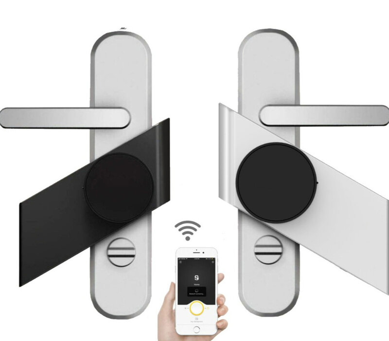 S3 sherlock serratura con 1 unità Bluetooth chiave in Magazzino, serratura keyless, intelligente serratura della porta Senza Fili di Bluetooth del telefono App di Controllo