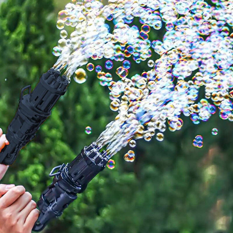 Детский автоматический пистолет для мыльных пузырей, игрушки, летняя машина для мыльных пузырей, пластиковый пистолет для пузырей, Детские ...