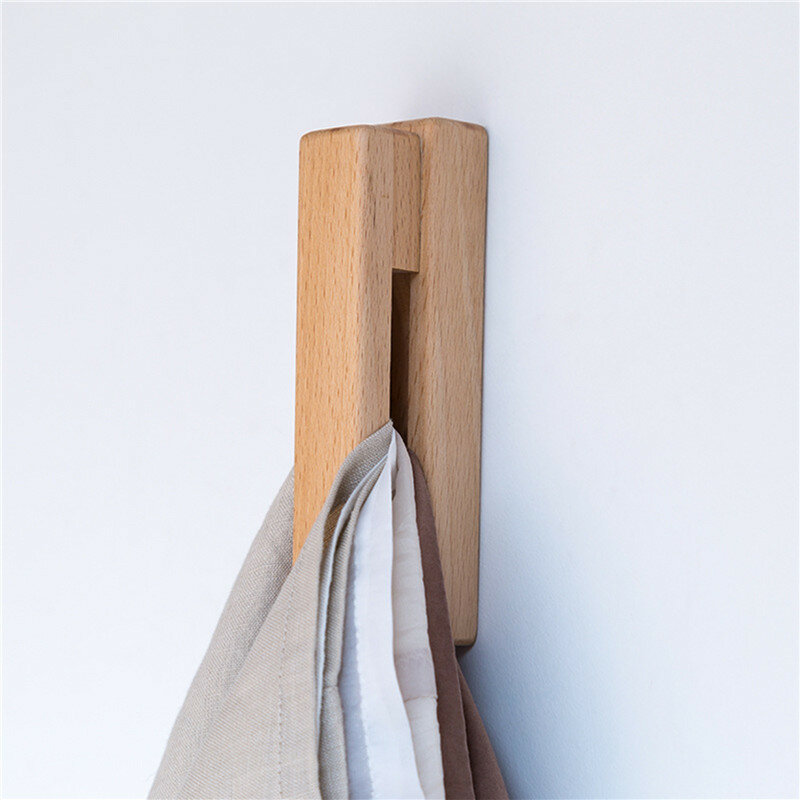 1 шт. Полотенца держатель мелкая бытовая настенные деревянные крючки настенная вешалка для Полотенца сумка для одежды