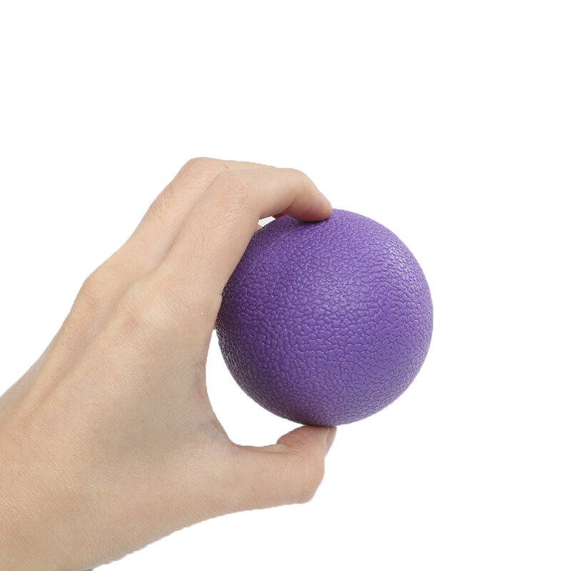 Fascia Ball-Bola de Lacrosse para relajación muscular, ejercicio deportivo, Fitness, Yoga, cacahuete, Bola de masaje, punto de disparo del dolor