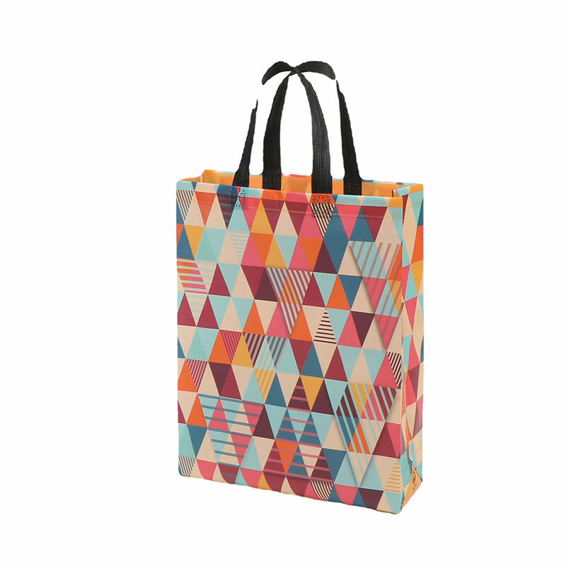 Moda flor impressão sacola de compras não-tecido eco bolsa de viagem mercearia dobrável sacos de embalagem de roupas saco casual
