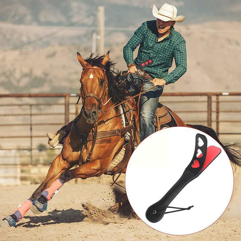 1 pçs de alta qualidade equitação paddle leve e confortável para esportes, equitação cavalo treinamento chicote usado k7l5