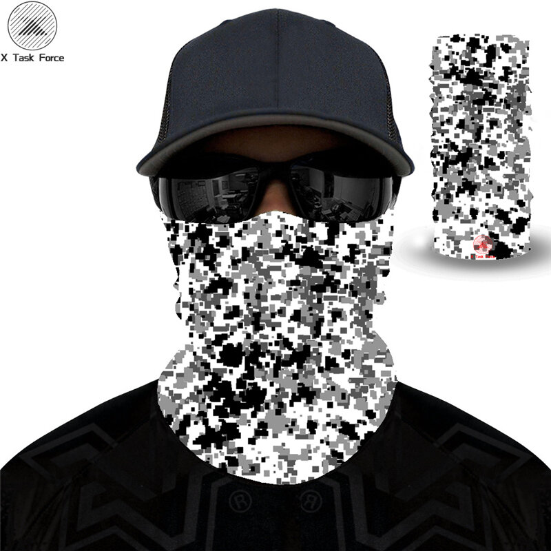 Camouflage Scarf Magic Seamless Bandanas Multi Use Women Men Camo Headband Tactical Mask Female Male Multicam Buffe Neck Gaiter