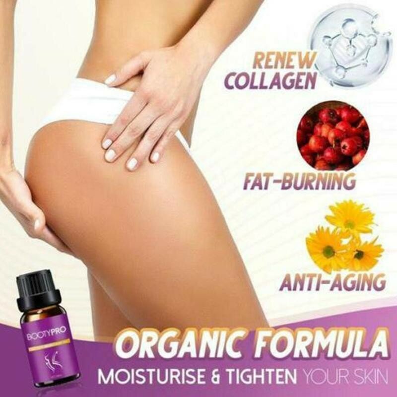 Olio profumato alla rosa naturale puro al 100% per glutei olio da massaggio olio essenziale per la cura del corpo Butt Hip Lift Butt Enlargement Oil