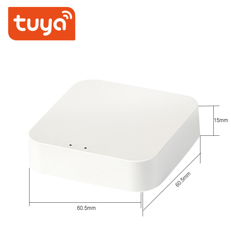 Tuya ZigBee 3.0 Smart Gateway Hub Smart Home Bridge Smart Life APP Wireless Remote Controller Works with Alexa Google Home 2021