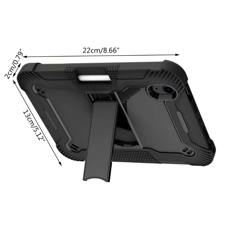 Nova capa caso compatível com mini6 comprimidos caso protetor para suporte à prova de choque