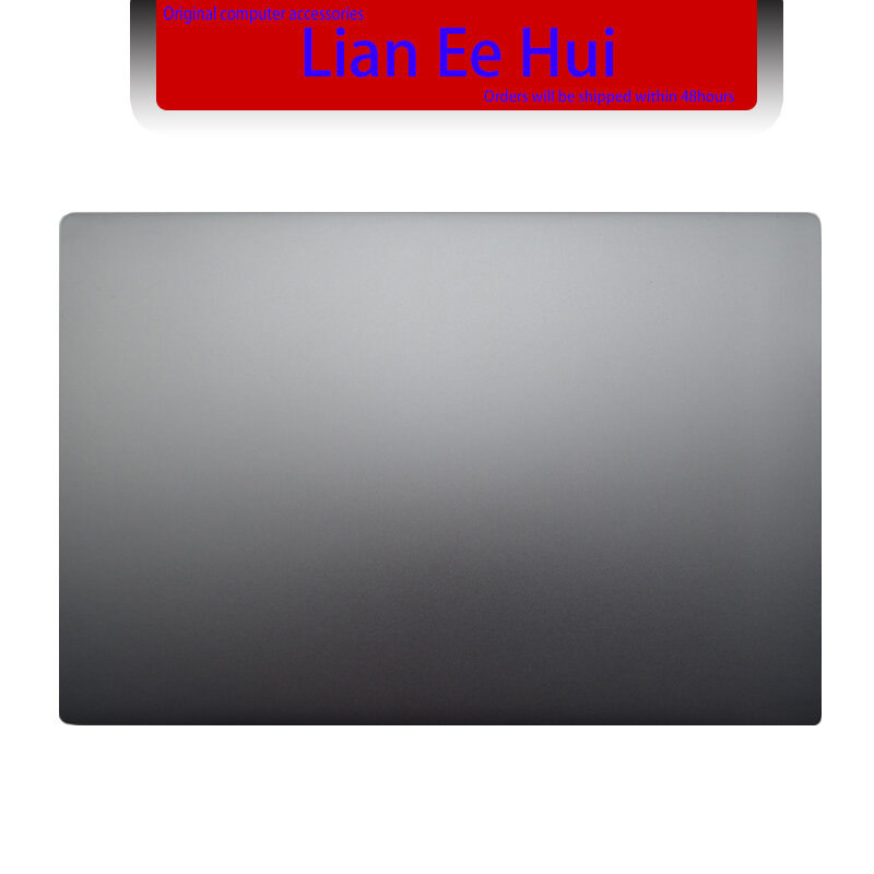 Capa cinza original para laptop xiaomi pro 15.6, capa com descanso para as costas com dobradiça