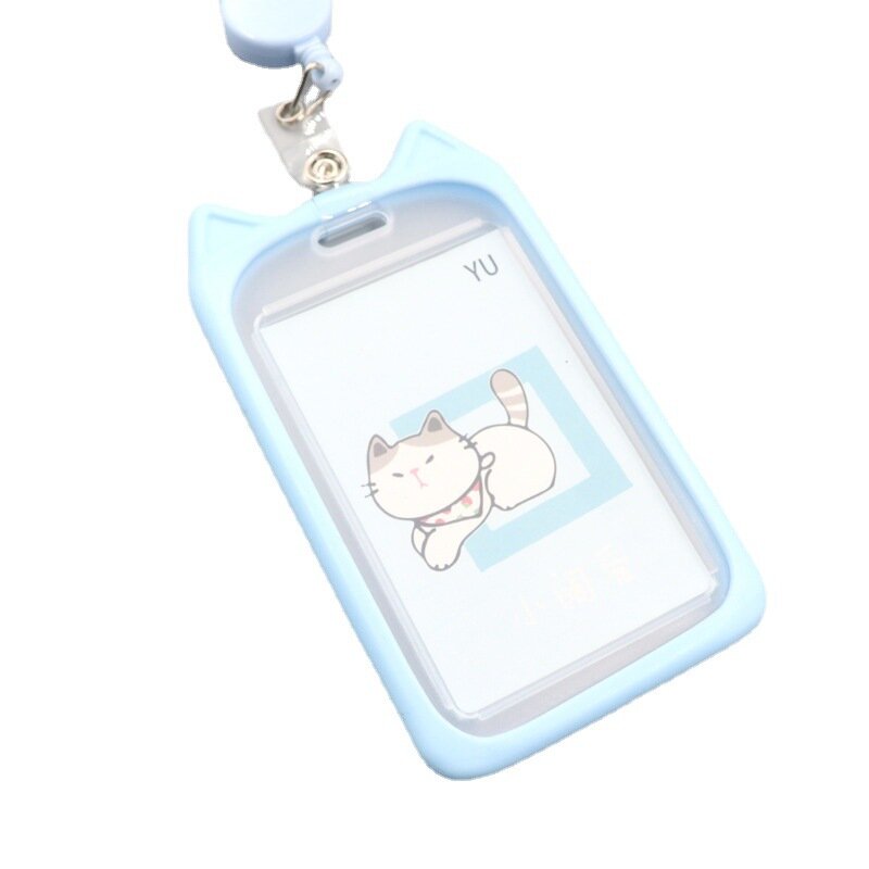 Kreatywny koty smycz posiadacz karty uczeń wiszące szyi smycz na telefon odznaka posiadacz karty dostępu metra
