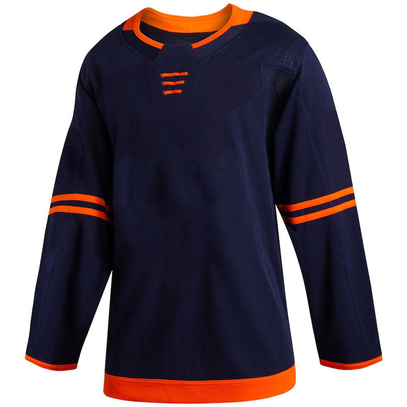 Niestandardowe mężczyźni kobiety dzieci ameryka hokej na lodzie Edmonton fani Stitch koszulki McDavid Campbell DRAISAITL nugent-hopkins Evander Kane