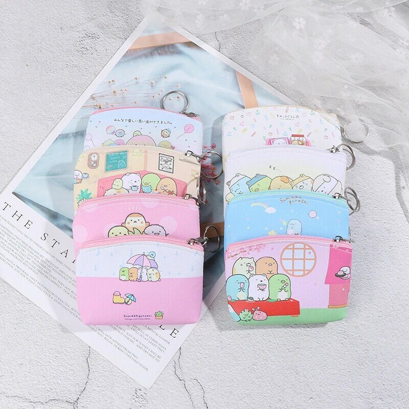 Canvas Coin Purse Credit Card Holder Sanitary Pad Pouch Cosmetics Storage Bags
