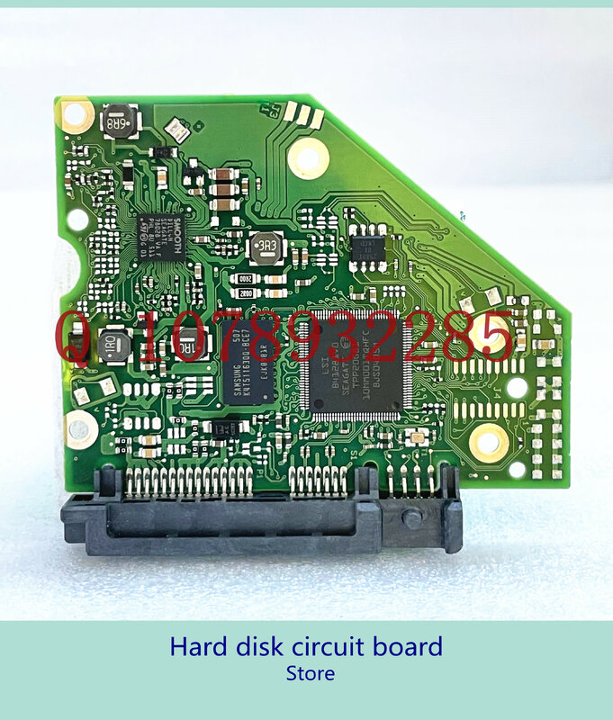 100749730 rev a 9021 seagate placa de circuito do disco rígido do desktop/st500dm002, st1000dm003/500gb, 1tb, 7200rpm.12