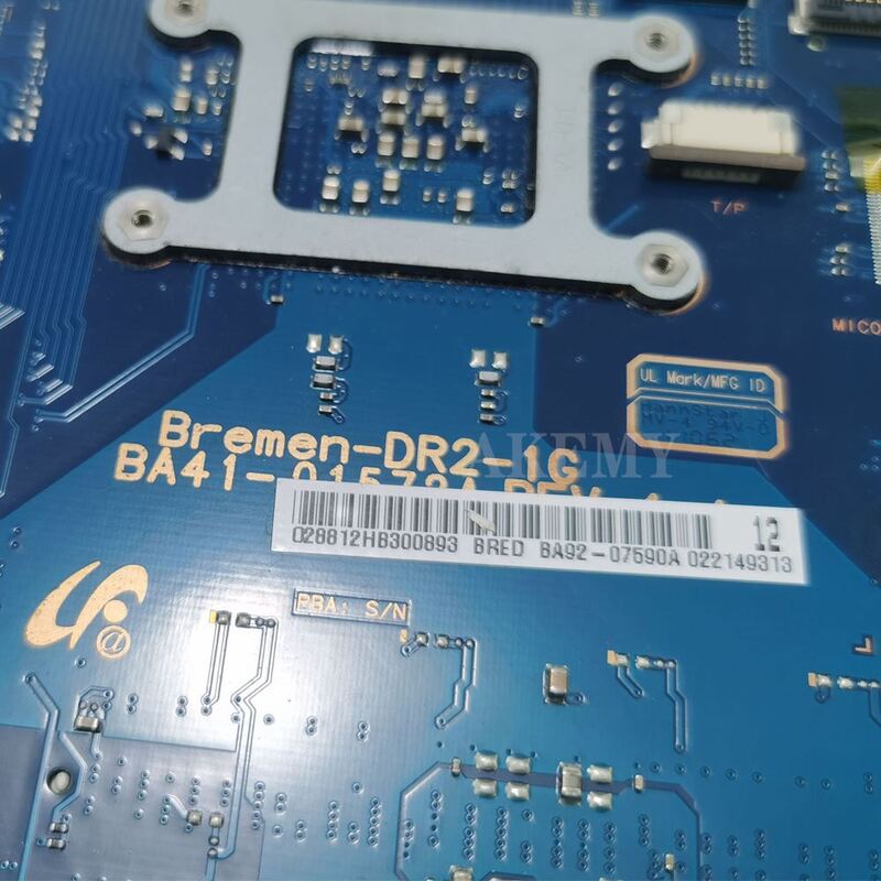 BA41-01359A untuk Samsung R525 NP-R525 Motherboard Laptop HD4200 512MB DDR3 100% Test Bekerja Gratis Cpu BA92-06827A BA92-06827B