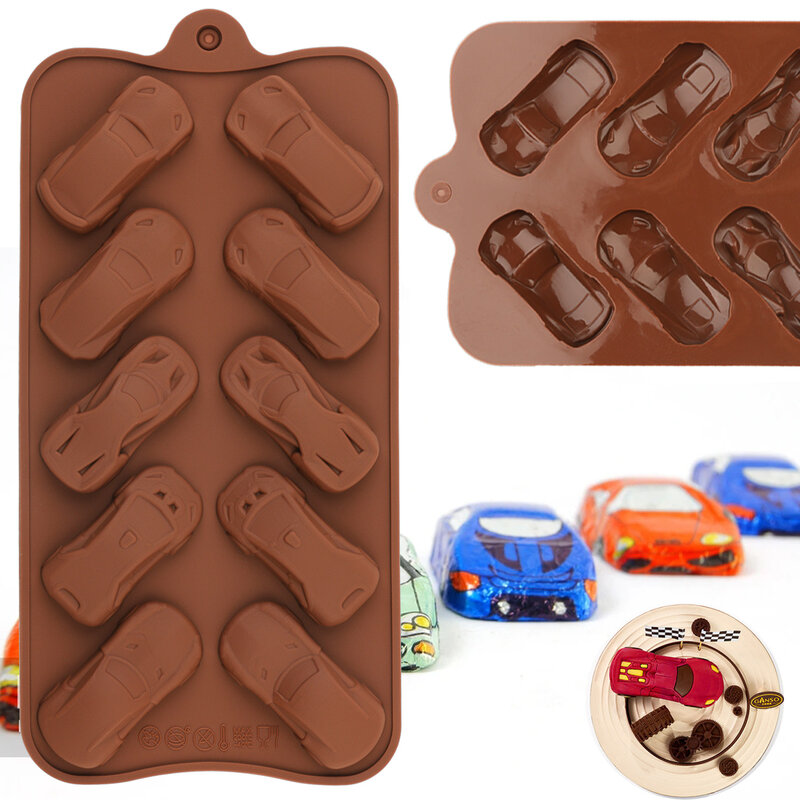 Mới Chocolate Khuôn Silicone Thực Phẩm Không Dính Bánh Nướng Thiết Kế Kẹo Khuôn SILICON 3D Khuôn Nhà Bếp Tiện Ích DIY