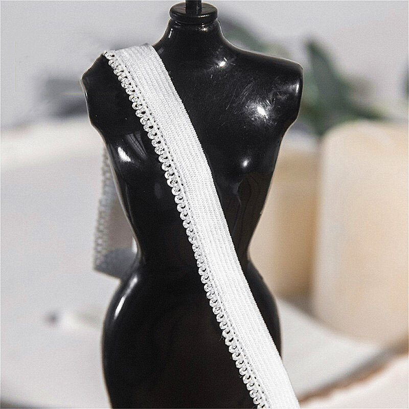1 Yds gumką wykończenia bielizna biustonosz gumowa koronka szycie ubrań krawędzi Craft DIY