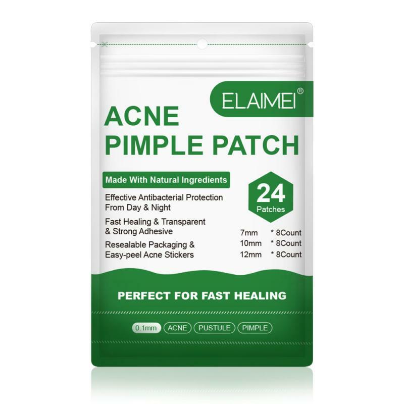 24Pcs Acne Pimple Patch Invisible Acne Stickers Effectively Remove Pimples Acne Treatment Mask Skincare Beauty Makeup Cosmetic
