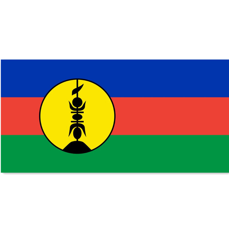Флаг Новой Каледонии для украшения во Франции 60x9 0 см/90x15 см/120x180 см