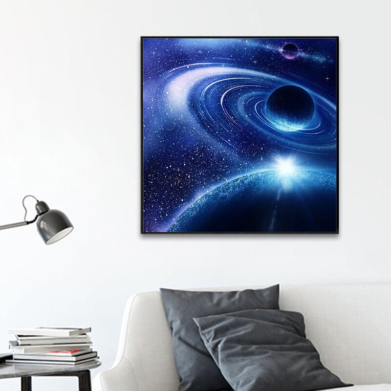 5d Universe Of Diamond Painting Made Entirely Of Square Drills The Space Time Cross Stitch Kits