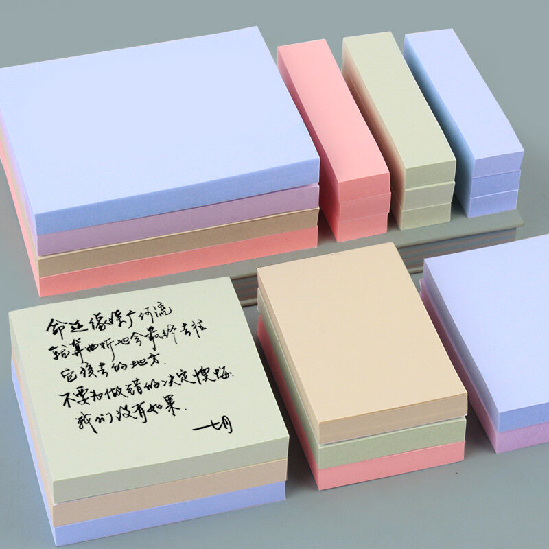 Bloc de notas Kawaii, Bloc de notas adhesivas, hojas de papelería