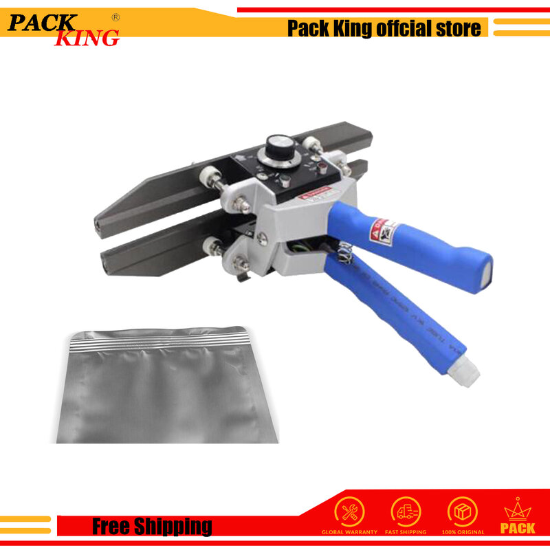Hand Press Film Sealer Aluminum Foil Bag Sealing Machine Heat Handheld Kraft Paper Clamp Mylar Heating Seal Pouch Sealer By Hand