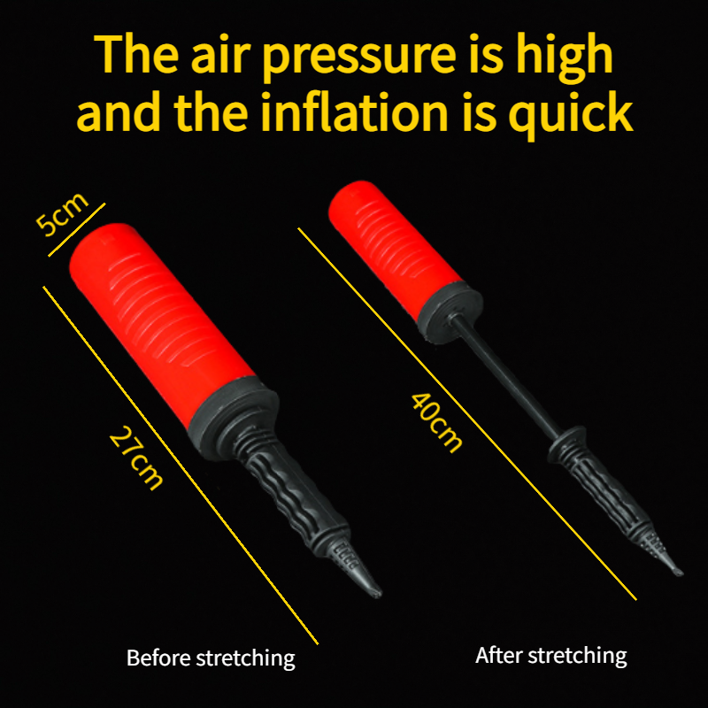 Inflator Manual untuk Kantung Udara Berbagai Tas Tiup Balon Mainan dan Cincin Berenang