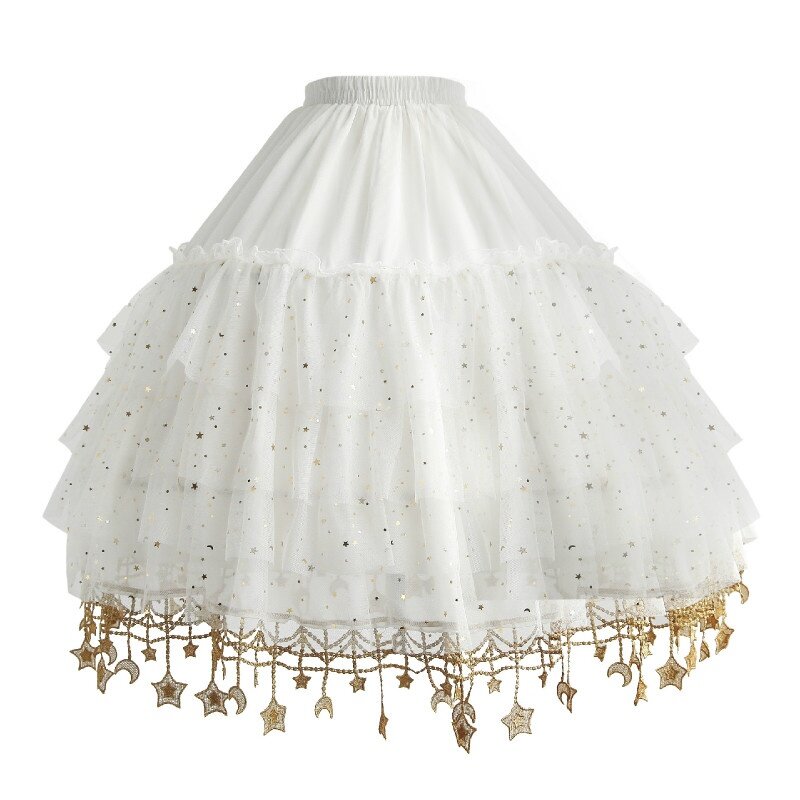 Женская сетчатая юбка-пачка в стиле ретро