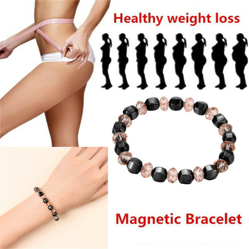Utrata masy ciała biomagnetyczne bransoletki 1 sztuk uroku bransoletki dla kobiet mężczyzn Twisted magnes zdrowia odchudzanie bransoletki bransoletki biżuteria