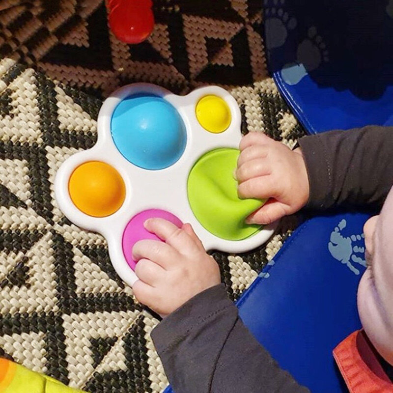 Bébé jouets Montessori exercice conseil hochet Puzzle jouet coloré enfants Fidget jouets développement de l'intelligence éducation précoce jouet