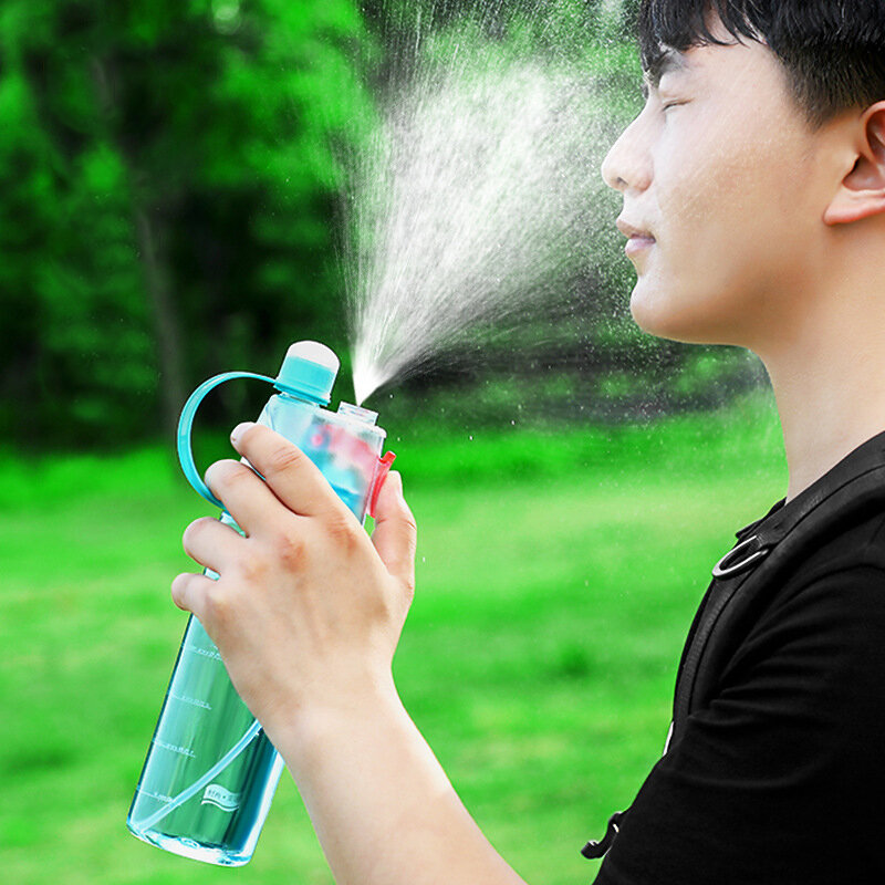 400/600Ml Trinken und Beschlagen Sport Wasser Flasche Tragbare Anti-Leck Trinkbecher für Outdoor Sport Trink und Kühlung Unten