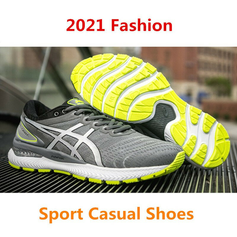 Gel Nimbus 22-Zapatillas deportivas transpirables para Hombre, calzado deportivo D'origine para correr, 2021 chaussures de sport décontractée