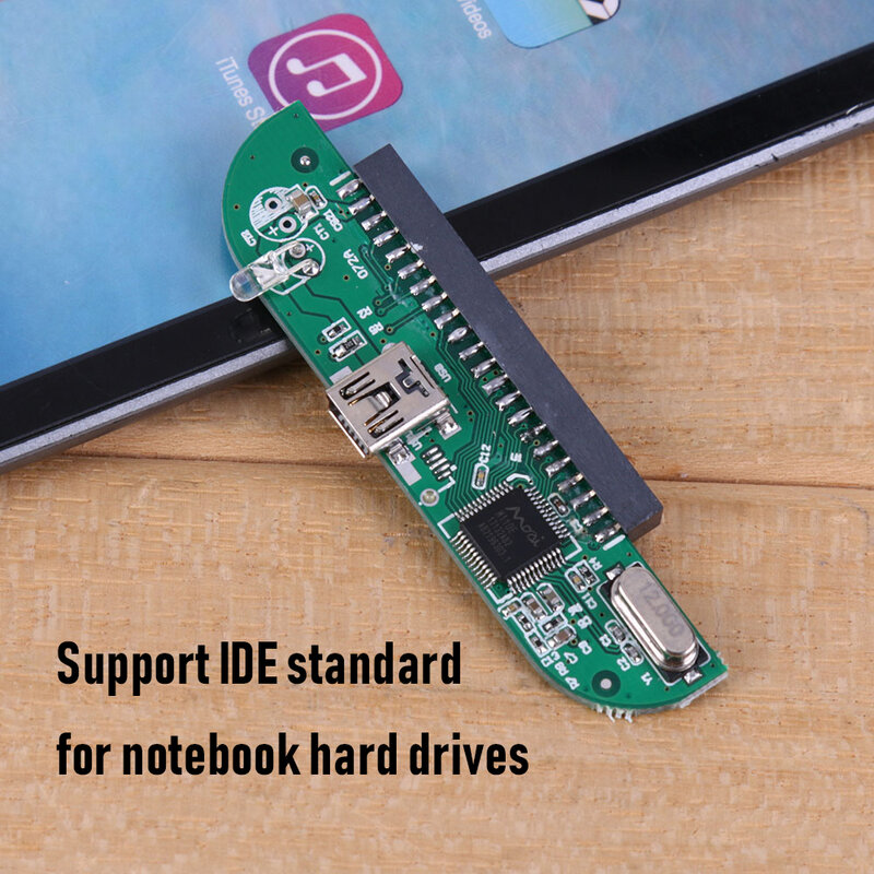 하드 디스크 어댑터 2.5 인치 USB 2.0 to IDE HDD 컨버터, 데이터 케이블 지원 IDE 표준 핫 스왑