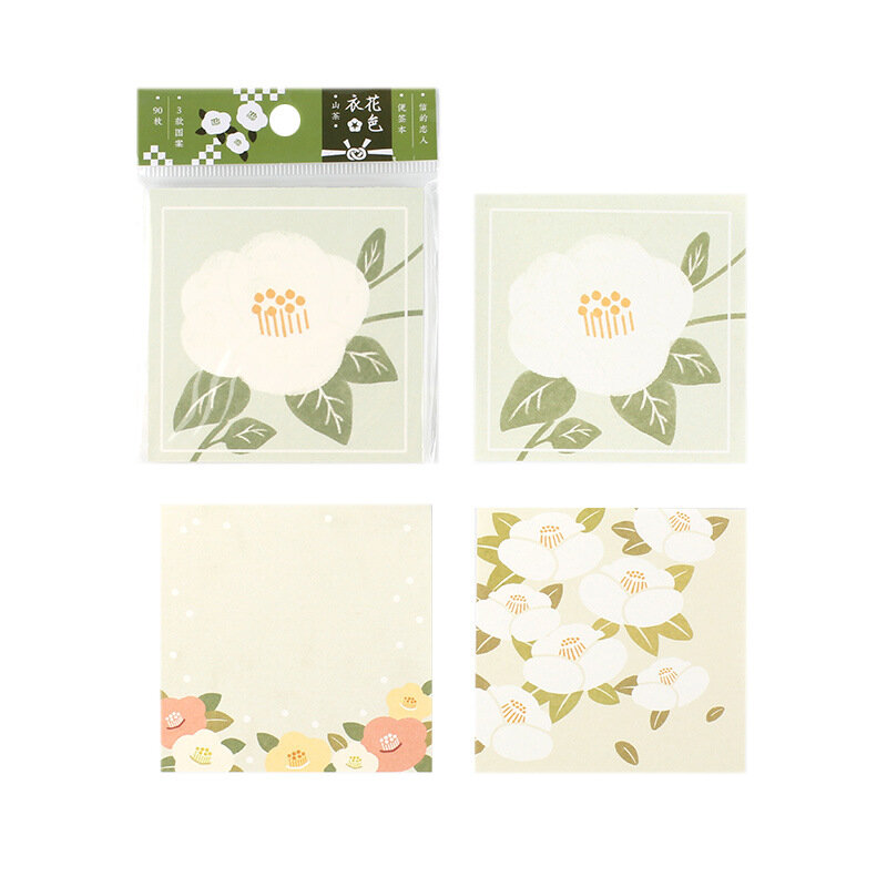 30 blatt Kreative Blume Serie Memo Pad Dekoration Material Papier Notebook Collage DIY Journal Schule Liefert