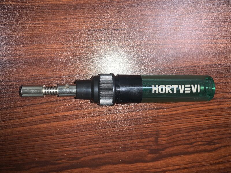 Hortvevi空気圧はんだごて多機能ポータブルサーモスタット電気はんだごて