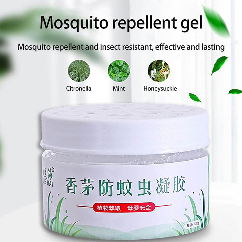 Natural Mosquito Repellent Scented Gel Protection Pure Citronella Anti-insect Mosquito Repellent Trap Tool Wholesale