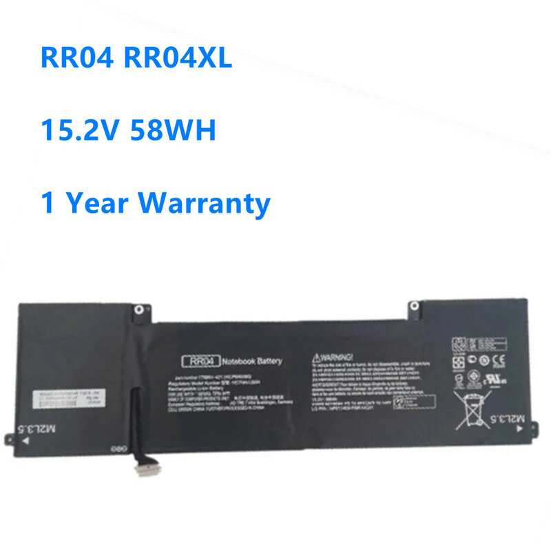 RR04XL RR04 Laptop Battery For HP 15-5014TX 15-5016TX 778978-006 HSTNN-LB6N 15.2V 58WH 3720mAh