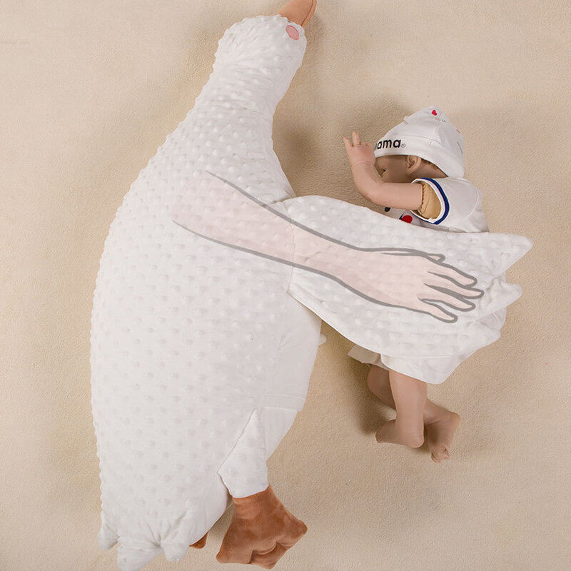 Almofadas de dormir das crianças recém-nascido macio cama do bebê amortecedor berço almofada proteção calmante almofada de pelúcia animal brinquedo