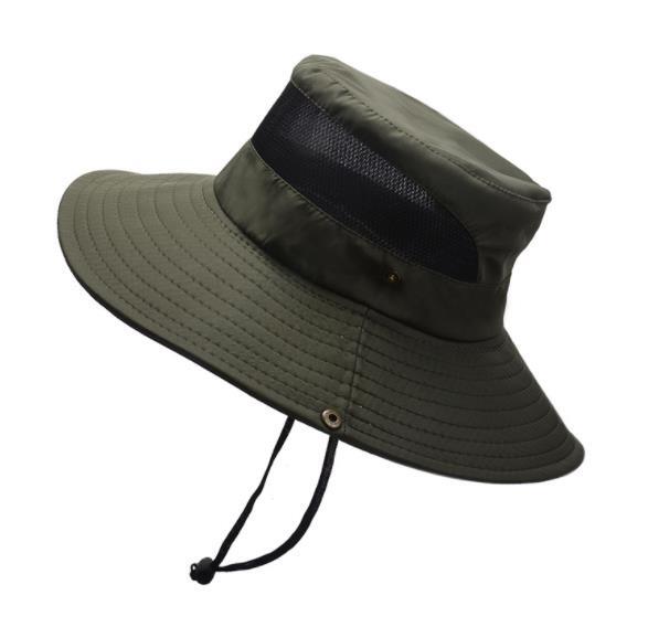 Sombreros de sol plegables para hombre y mujer, gorra Anti-UV de ala ancha, para acampar y senderismo, para verano y otoño