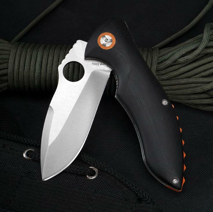 Wysokiej jakości nóż taktyczny składany 9cr18mov odkryty Camping bezpieczeństwa samoobrony przenośny kieszonkowy noże wojskowe narzędzie EDC