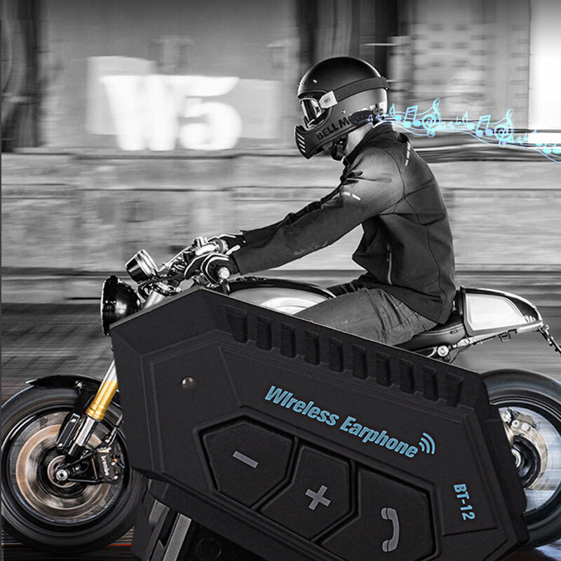 Handsfree Moto BT Speaker Motorcycle Helmet Headset BT5.0 Motorcycle Headphone Wireless Music Earphone